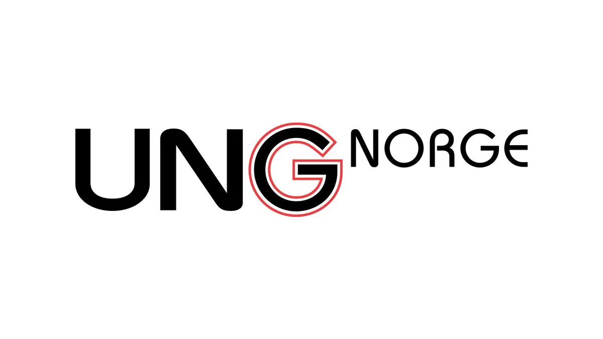 Logoen til UngNorge – organisasjonen som gir barnevernsbarn og unge klær, aktiviteter og arbeidstrening